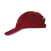  帽子專門店度身訂造 潮流特設深紅棒球帽CT-BCUM-069