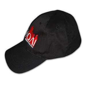  帽子專門店度身訂造 黑色火光 棒球帽 CT-BCUM-082
