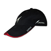 帽子專門店度身訂造 黑紅交邊 棒球帽 CT-BCUM-111